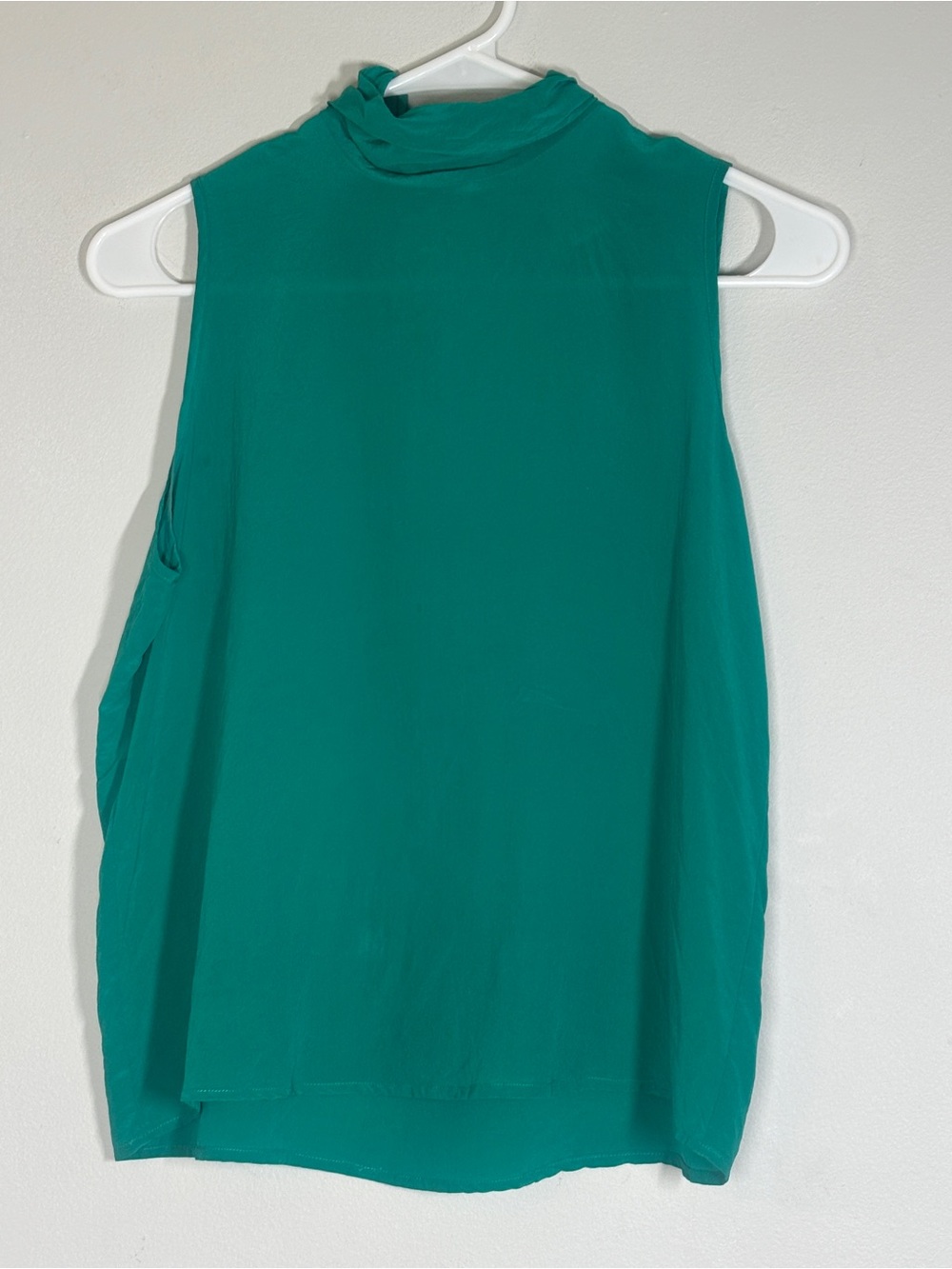 Jordan Sleeveless Mock Neck Camisole - Teal